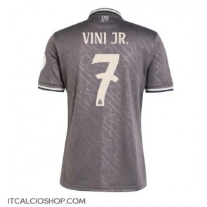 Real Madrid Vinicius Junior #7 Terza Maglia 2024-25 Manica Corta